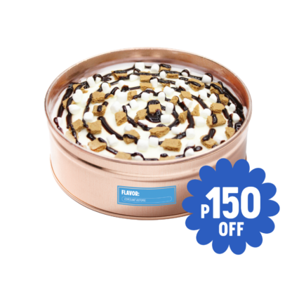 P150 off S'mores Tin Cake